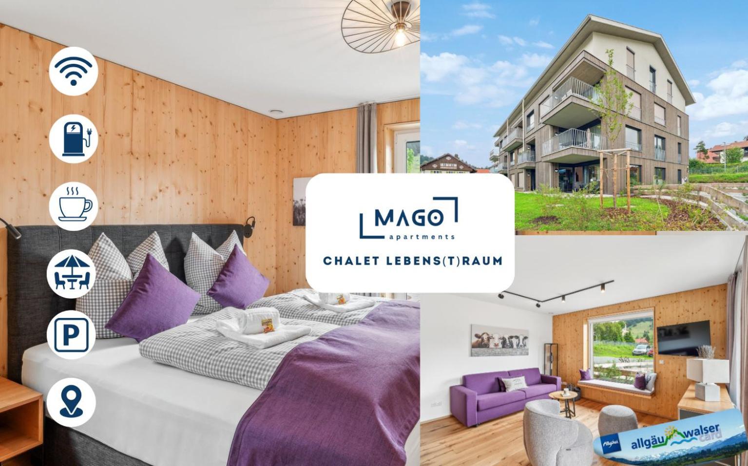 Chalet Lebenstraum Im Zentrum 오버스타우펜 외부 사진